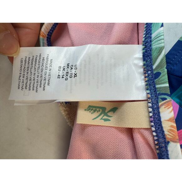 Hobie Crochet Spliced Hipster Bikini Bottom Swimwear Beachwear XL NWT - Picture 5 of 7